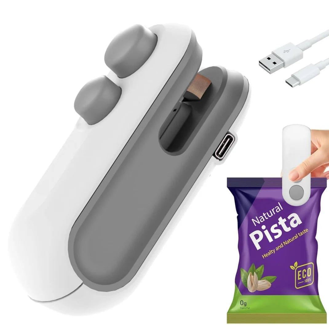 FreshLock™ – Portable Mini Sealer | No Preheating Needed | Airtight Seal
