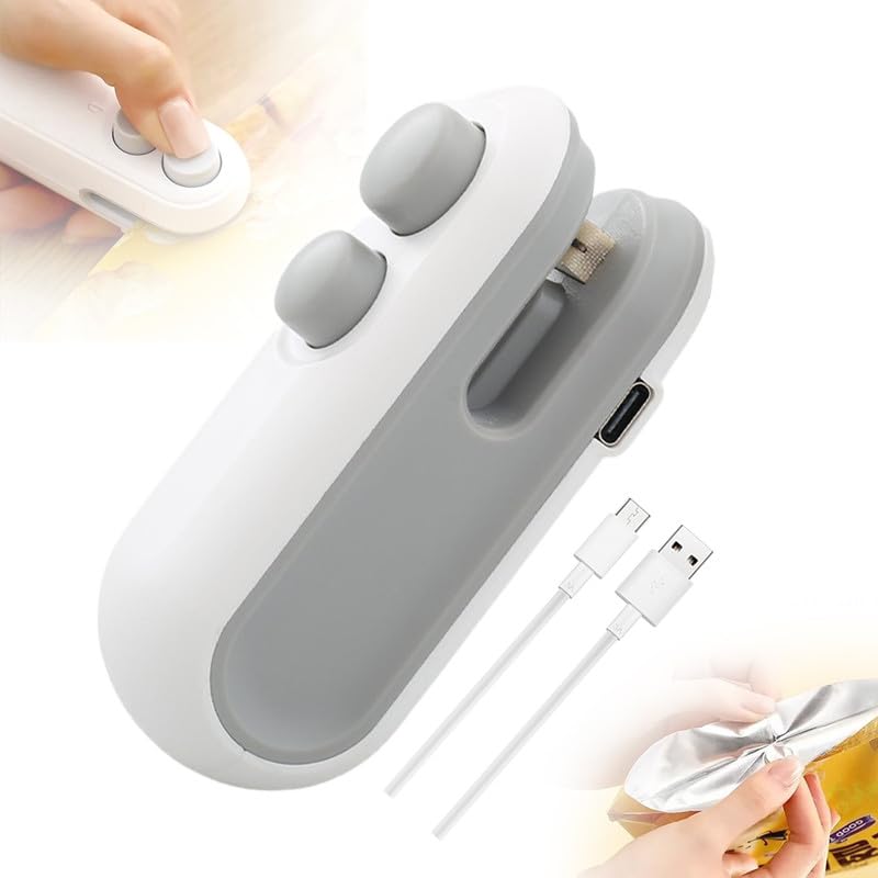 FreshLock™ – Portable Mini Sealer | No Preheating Needed | Airtight Seal