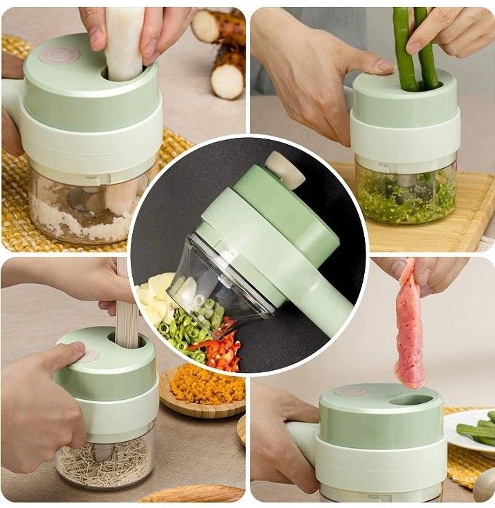4 in 1 electric vegetable chopper
