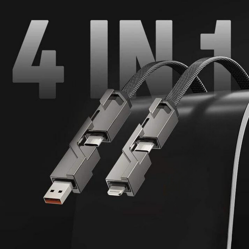 4 in 1 FAST Charging & Data Cable | 🔥FLAT 50% OFF SALE🔥