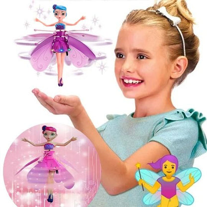 flying fairy doll for kids with sensor