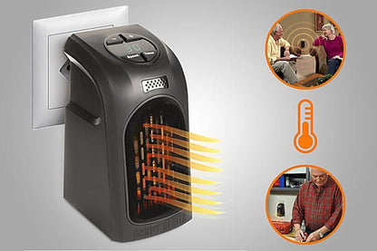 Plug-in Electric Handy Room Heater (400 Watts)