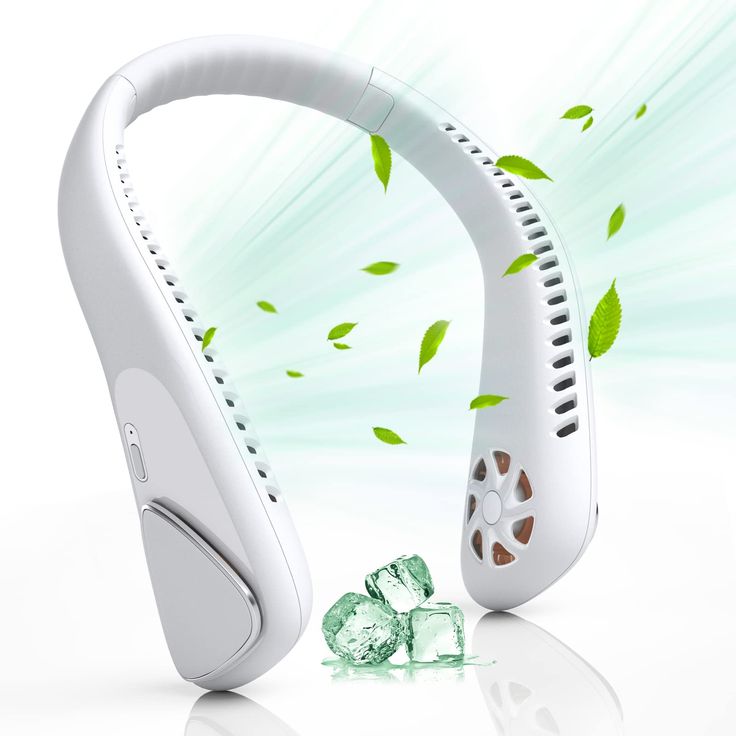 Bladeless Hanging Rechargeable Neck Fan
