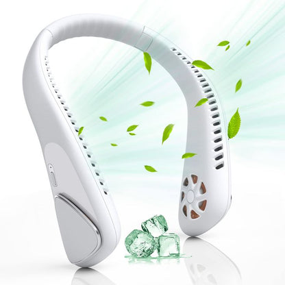 Bladeless Hanging Rechargeable Neck Fan