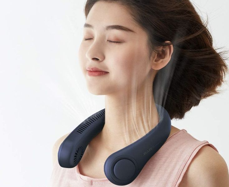 Bladeless Hanging Rechargeable Neck Fan