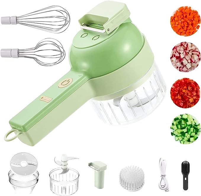 4 in 1 electric vegetable chopper