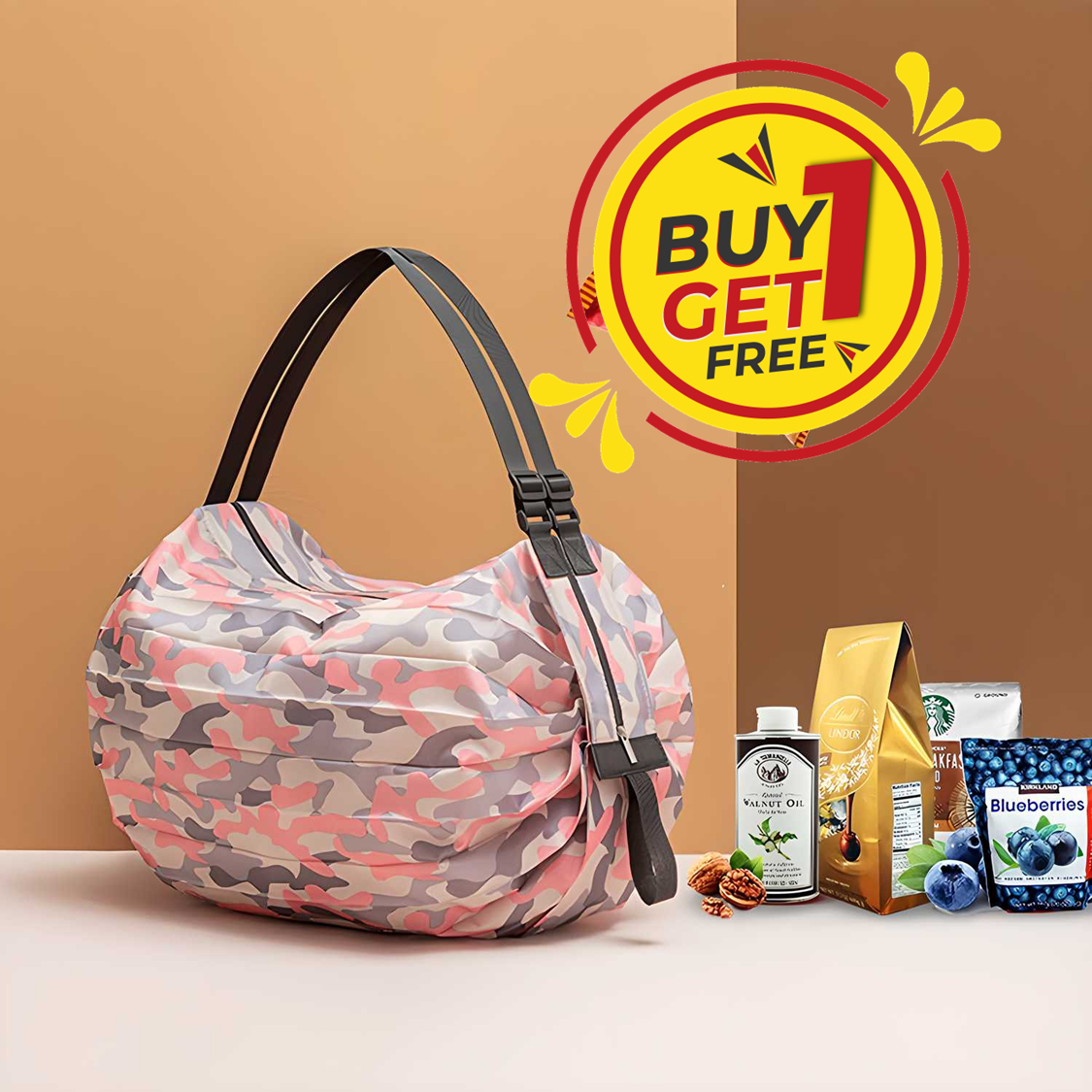 Foldable Shopping Bag - Super Lightweight |🔥FLAT 50% SAVING🔥